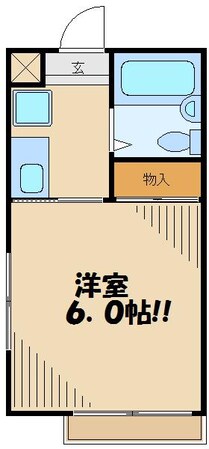 フラット伊藤の物件間取画像